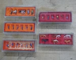 Lot 5 Preiser Electric Train Characters Horses Cow People Collectible. Fixed Price $69.95.