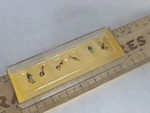 Preiser 8522 Z Scale Hand Painted People Passengers Standing Figures Nib. Fixed Price $14.95.
