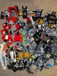 70615 Lego Ninjago Movie Fire Mech Incomplete Technic Bionicle 8917 Parts 3.5 Lb. Fixed Price $49.99.