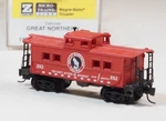 Z-scale Micro-trains Mtl 14715-2 Great Northern Caboose # X62 Nib. Fixed Price $48.95.