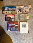 New Vintage Life Like Ho Scale Police Station Model Train Building & See Below. Fixed Price $244.00.