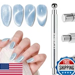 Hywwpflay 1PCS Silver Cat Eye For Nails Round Magnetic. Fixed Price $11.60.