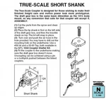 Micro-trains 00102300 (1300) True-scale Short Shank Couplers 2PAIR. Fixed Price $5.93.