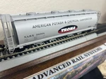 American Potash Fertilizer Cylindrical 4 Bay Hopper Car Trona Logo Scale New. Fixed Price $76.95.