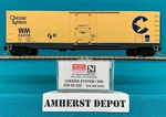Micro Trains Chessie System Box Car Scale Wm New. Fixed Price $24.95.
