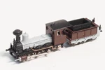 Brass Railex Z-scale Steam Locomotive Tristan Royal Bavarian Rr Brown/gray. Fixed Price $649.00.