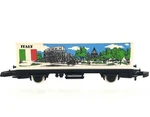 Italy Flag International Marklin Series Container Box Car Z Scale 82515A. Fixed Price $16.95.