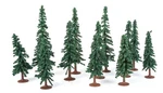 Jtt Evergreen-conifer Trees Super Scenic Series 5IN 7.6 12.7CM PKG(12 05 92037. Fixed Price $16.98.