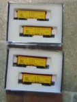 Z Scale Full Throttle B&o Rebuilt 34' Woodside Reefer #FT9005-1 #FT9005-2 Sets. Fixed Price $110.00.