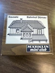 Vintage Nib Marklin Mini-club Train Station Bausatz Bahnhof Durnau 8962. Fixed Price $49.99.