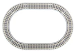 Rokuhan R081 Z Shorty Oval Rail Set Gauge Track. Fixed Price $28.04.
