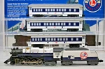 Lionel Ny Yankees Gauge Train Set 4-6-0 Steam W/ Cars Box Tested Works 1:48. Fixed Price $329.99.