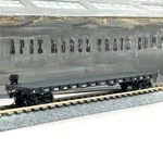 Micro-trains Scale 44080 Spokane Portland Seattle 50' Flat Car 34034 W/ Stakes. Fixed Price $19.99.
