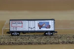 Micro Trains South Dakota State Car -40' Standard Box Z Scale 502 00 549. Fixed Price $20.00.