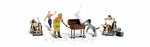 Woodland Scenics 2765 Scale Accents Backyard Barbeque. Fixed Price $25.99.