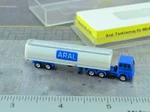 Noch Aral Tanker Truck Blue Z Scale. Fixed Price $19.99.