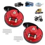 Yungeln Train Horns For Trucks 300DB Loud Air Electric Snail HORN,12V Red. Fixed Price $19.78.