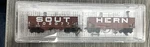 Micro-trains Scale 05600370 Twin Bay Hoppers, Rib Side Southern Nib. Fixed Price $39.99.