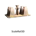 Ho Scale Steel Mill Bottom Pour Ingot Mold (2) Flat Car Load Industrial Rail. Fixed Price $19.99.
