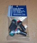 Pack Of Miniatronics Push Button Swtiches 36-100-04 New Sealed. Fixed Price $9.99.