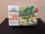 Scene Master 8210 Ho Trains Scale Railroad Bridge + 28 Pc Trestle Set- Sealed. Fixed Price $12.00.