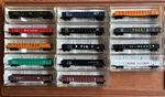 Mtl Micro-trains N-scale 50' Fishbelly Drop-end Gondolas See Pics/details. Fixed Price $25.00.