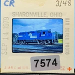 Original 35MM Slide Conrail Locomotive 3148 Sharonville Ohio 1979 Train Photo. Fixed Price $7.99.