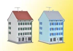 36841 Kibri Gauge Kit Of Zwo Town Houses With Shop, 2 Pieces - New. Fixed Price $33.99.