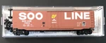 Micro-trains Scale Soo Line 50 Boxcar, #038 400, Rd #176816. Nib. Fixed Price $16.50.