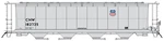 Intermountain 45142 Union Pacific Cnw Cylindrical Covered Hopper Trough Hatch. Fixed Price $46.95.