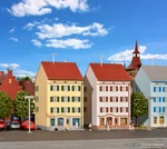 Kibri 36843 Z 1:220 - Kit Of Apartment Building With Shop, Pieces. Fixed Price $37.15.