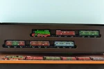 Marklin 8104 2-6-0 Steam Locomotive Passenger Car Set Z Scale. Fixed Price $299.00.