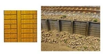 Chooch Enterprises 8612 Scale Timber Retaining Wall -- Large For Ho, &. Fixed Price $18.99.