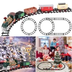 Premium Electric Christmas Train Tracks Set With Light Sound Kids Toy Tree Decor. Fixed Price $39.95.