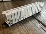 Micro Trains Scale #09900100 Evans 3-BAY Covered Hopper Pennsylvania Nib. Fixed Price $39.99.