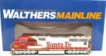 Walthers 910-11002 Ho Santa Fe Emd SD75M Diesel Locomotive Standard Dc #222 Ln. Fixed Price $122.99.