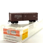 Micro-trains NN3 Scale 15110 Montana Southern 30FT Single Door Wood Boxcar 500. Fixed Price $23.99.