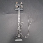 (f) Marklin ? Quad Searchlight Yard Tower Ho Scale Htf - Tested Lights Up. Fixed Price $44.99.