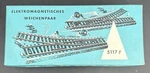 Marklin 5117 Ho Scale Left & Right Track Turnouts (one Pair) L/n Box W/ Instr. Fixed Price $32.00.