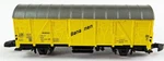 Z Scale Marklin Mini-club 8606 Yellow Db Refrigerator Reefer Car (no Box). Fixed Price $24.95.