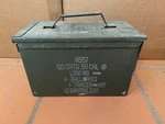 M2A2 M2A1 50 Cal 5.56MM Ammo Can Military Surplus Usa. Fixed Price $19.95.