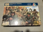 Italeri 1/72ND Scale #6046 Wwii American Infantry. Fixed Price $10.00.