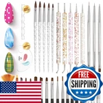 Beetles Gel Polish 31PCS Nail Art Brushes Dotting Tools Pens. Fixed Price $15.02.