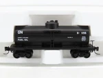 Z Micro-trains Mtl 14417-2 Gn Great Northern 39' Single Dome Tankcar #X1155. Fixed Price $27.95.