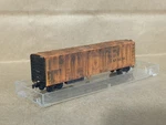 Micro-trains #70010 Weathered Pacific Fruit Express Reefer N-scale. Fixed Price $22.35.