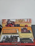 Vintage Bachmann Scale Golden Spike Train Set 90026, New Stock. Fixed Price $350.00.