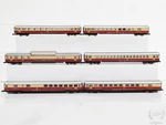 Marklin Lot Of Passenger Cars 8738 8737 8734 8735 8736 8726 Ln 13187. Fixed Price $175.99.