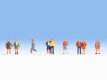 Noch 36809 Scale Children With Backpack (pz. 9). Fixed Price $19.08.