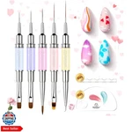 Beetles Nail Art Brushes Set 7 Pcs Double-ended Kit Gel Poli.... Fixed Price $20.98.