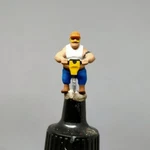 Big Worker Drilling Ho 1:87 Miniature Figure Not Preiser. Fixed Price $13.86.